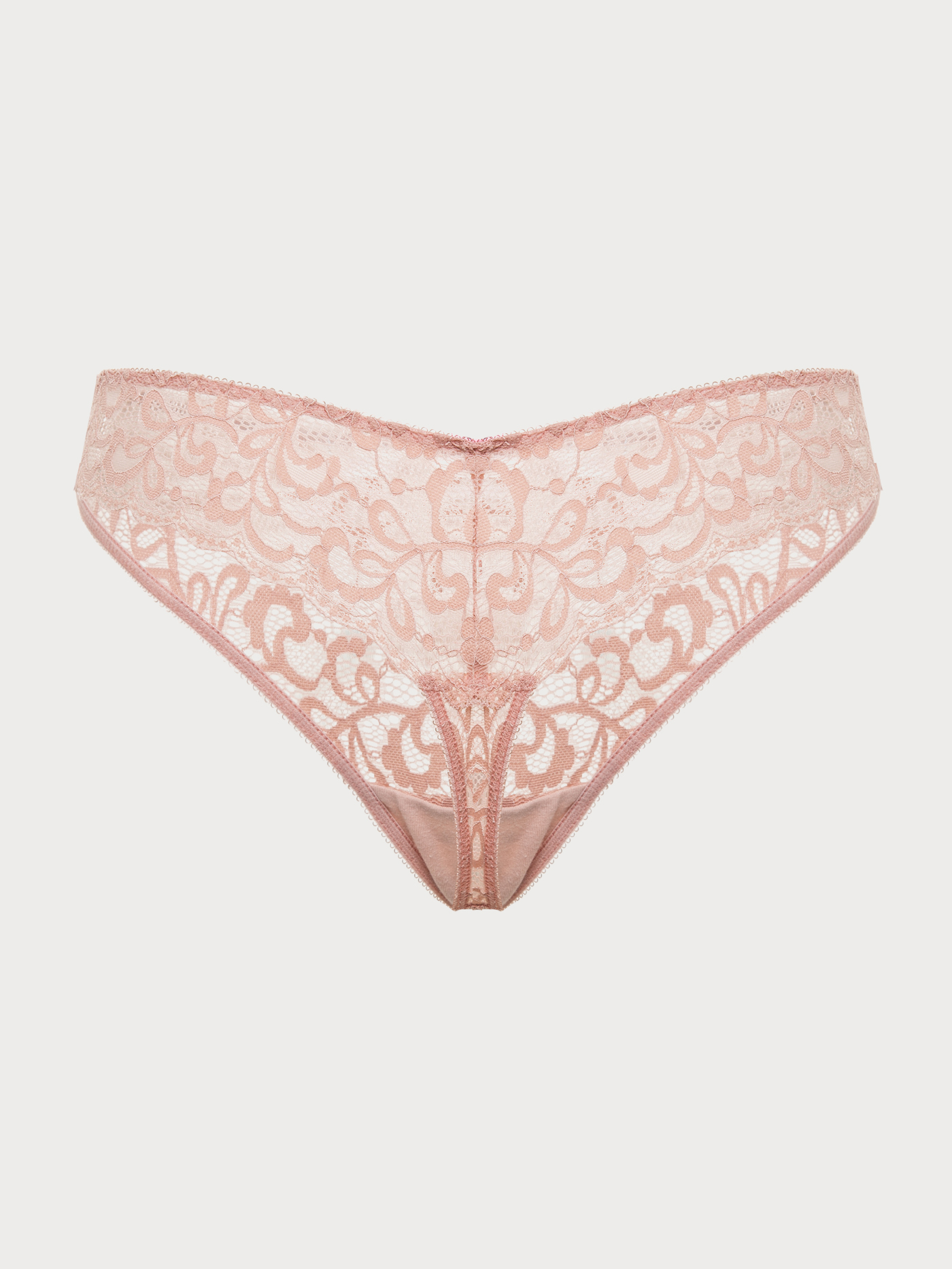 Трусы стринг Бежевый 2559F2101_2 | фото 2