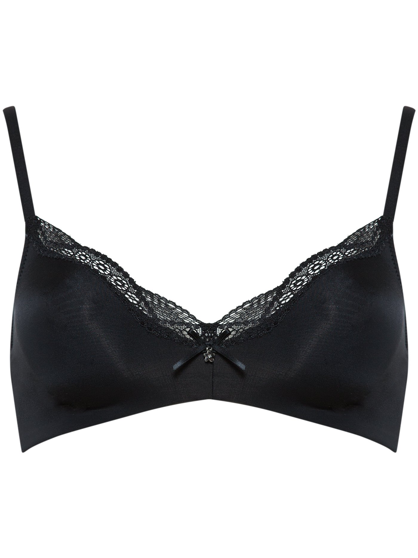 Бюстгальтер мягкий треугольник Черный MY21 | фото 3