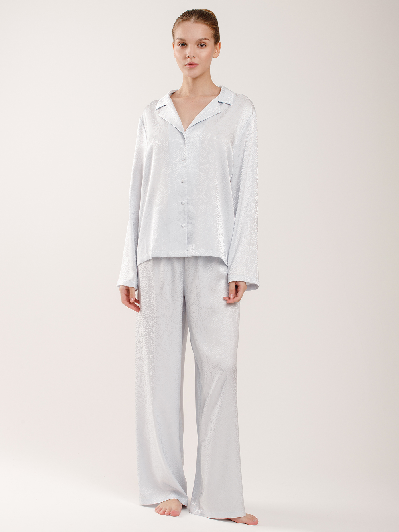 Рубашка Серый MRC-0802SLS | фото 1