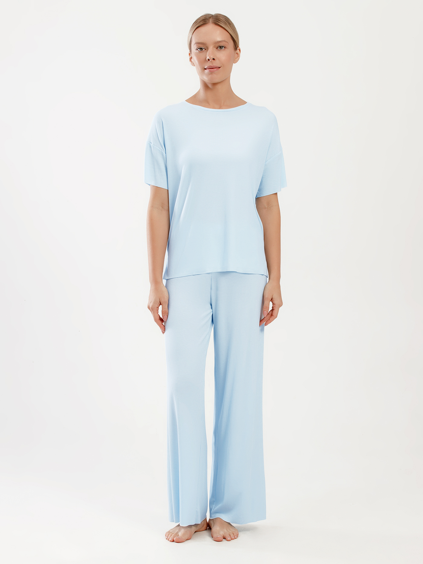 Брюки Голубой 3001F5005 | фото 1