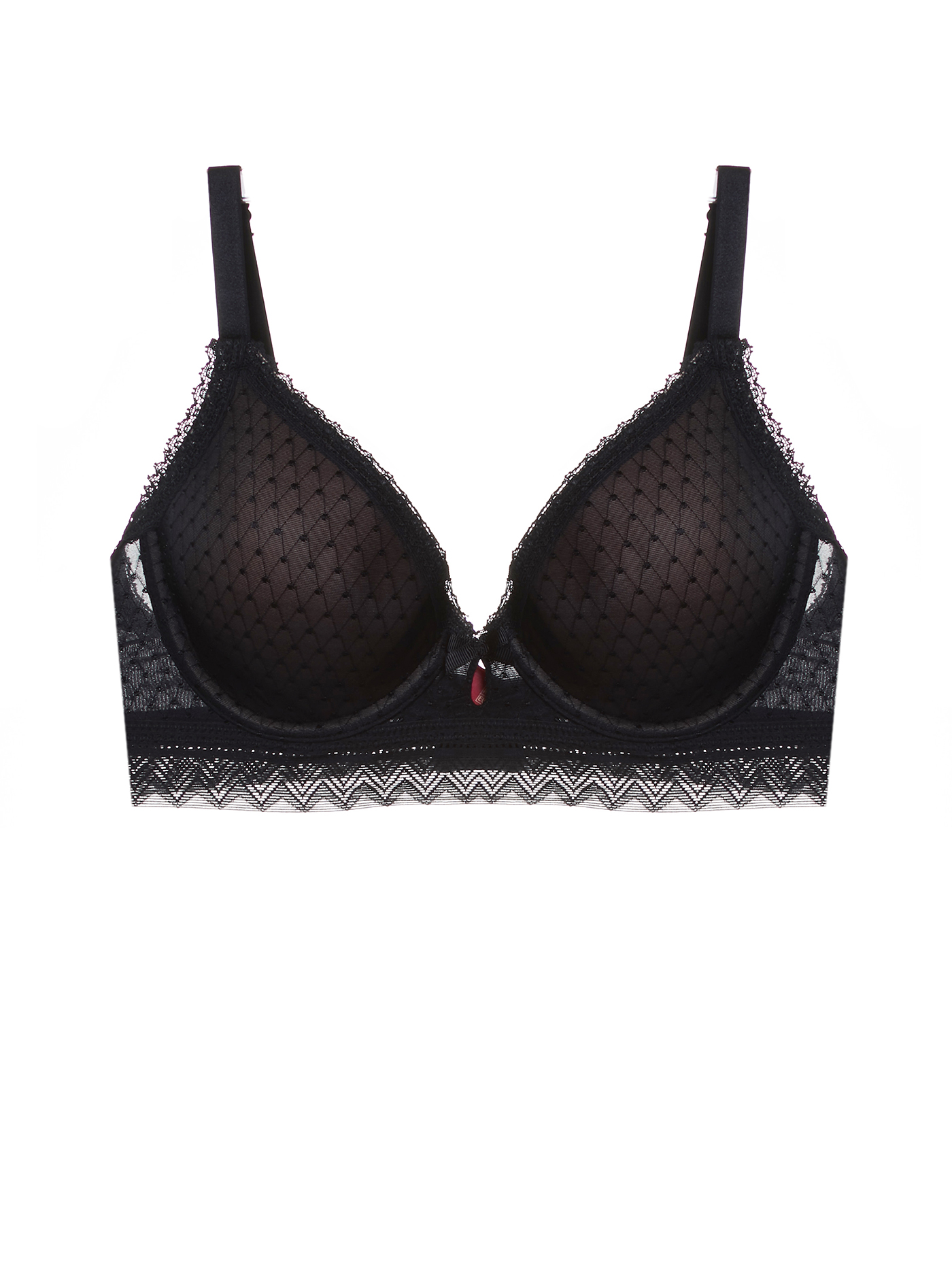 Бюстгальтер t-shirt Черный BU3325PB | фото 3