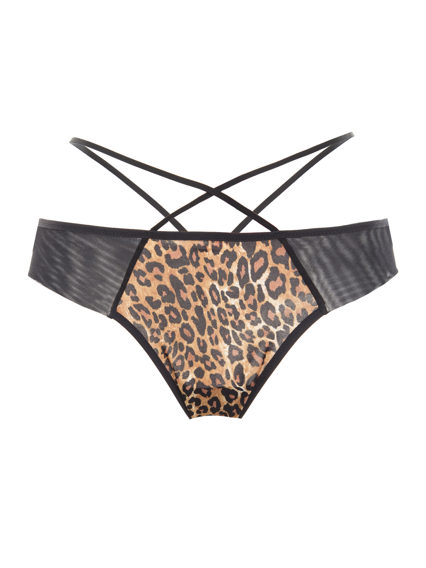 Трусы стринг Принт леопард 2733F2101 | фото 5