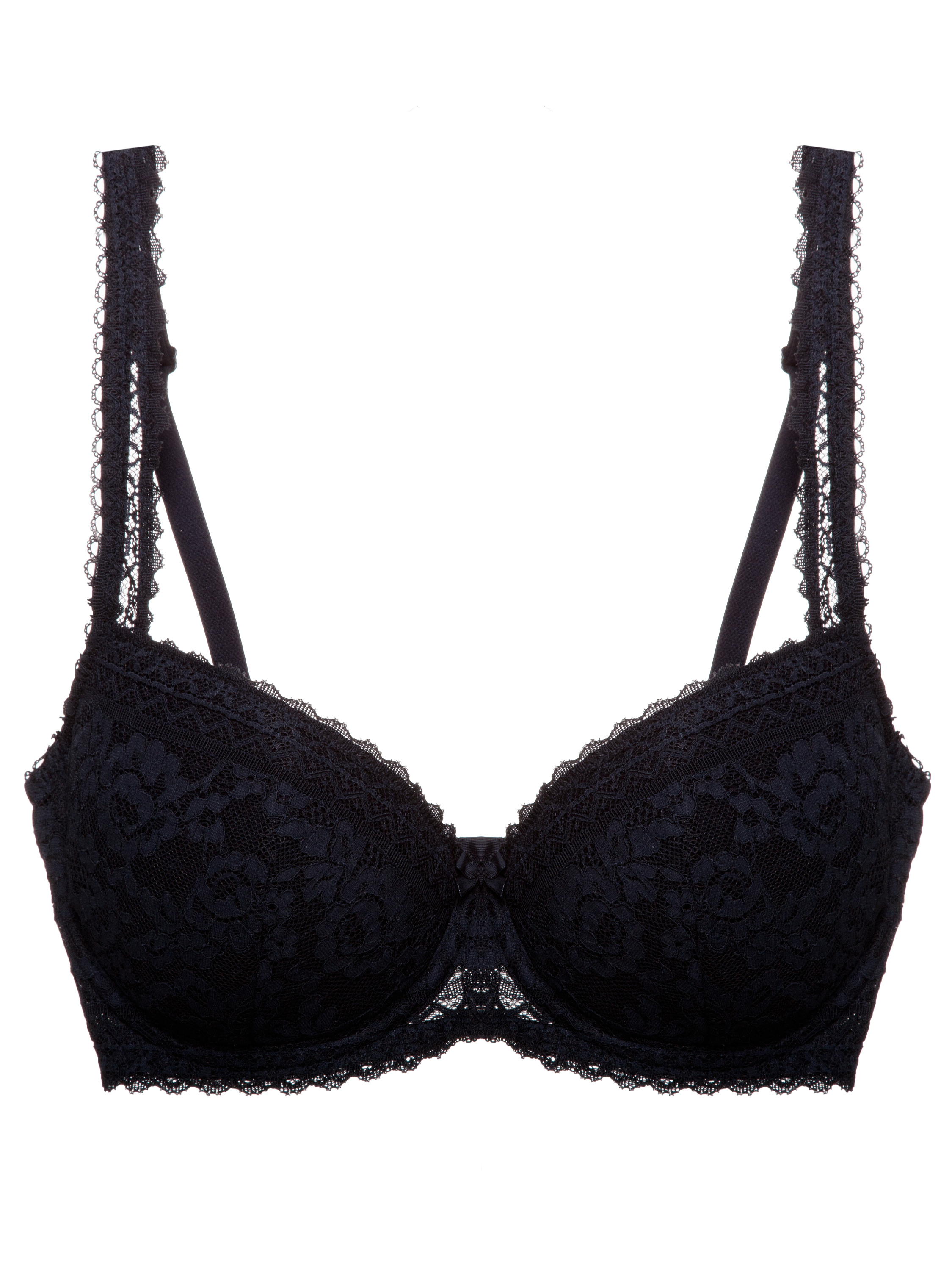 Бюстгальтер балконет t-shirt Черный 2423F1201L | фото 3