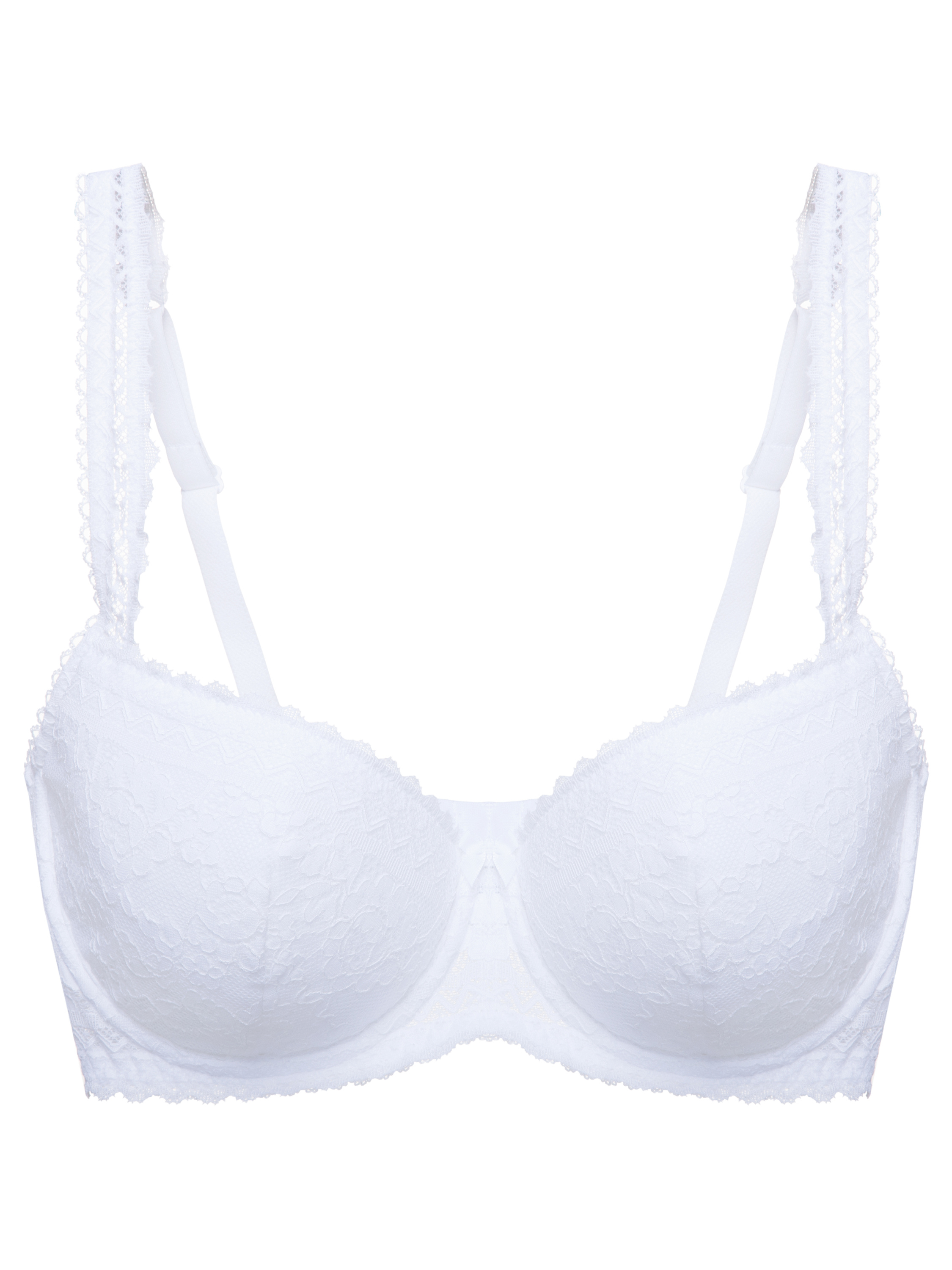 Бюстгальтер балконет t-shirt Белый 2423F1201L | фото 3